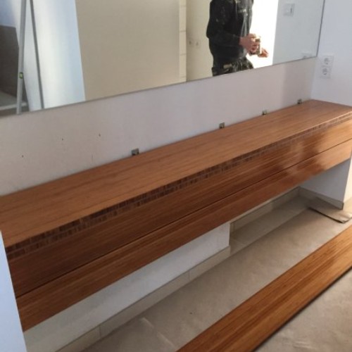 holzbau waschtisch 1